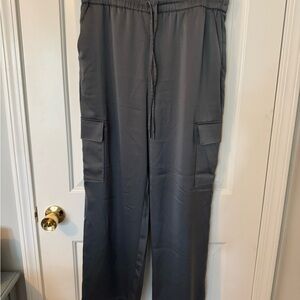 Women’s Gray Cargo Pants